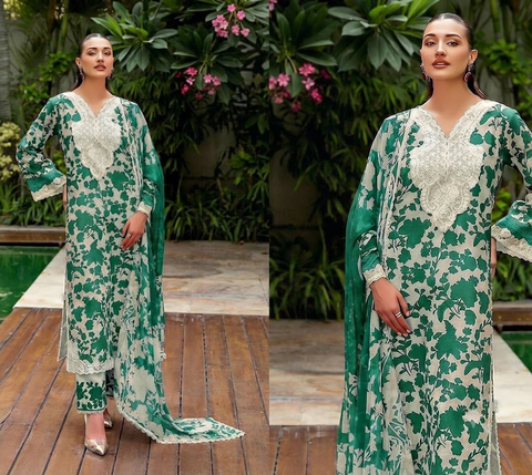 14 August Special Embroidery dress🇵🇰 AE 03