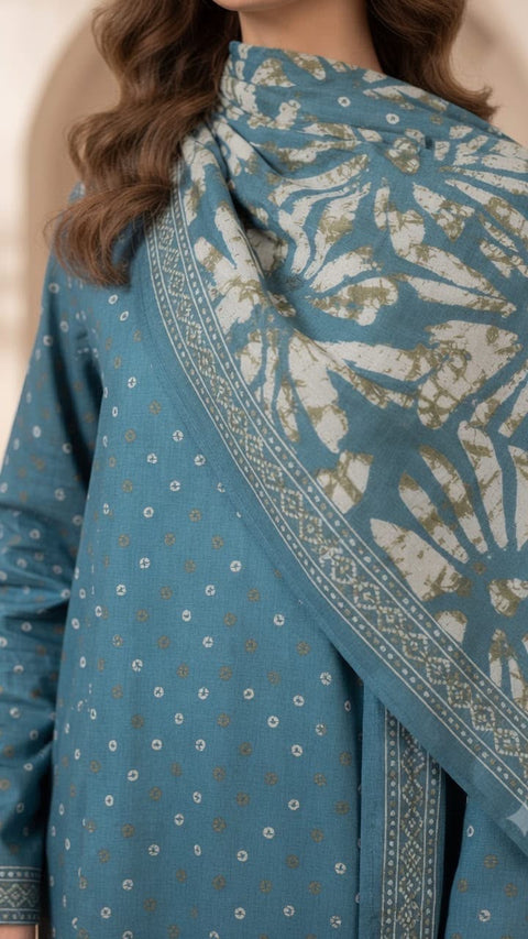Bin Saeed Unstitch - 3pc Printed lawn