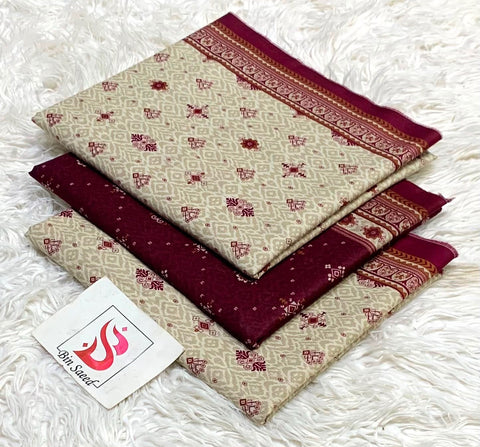 Bin Saeed Unstitch - 3pc Printed lawn
