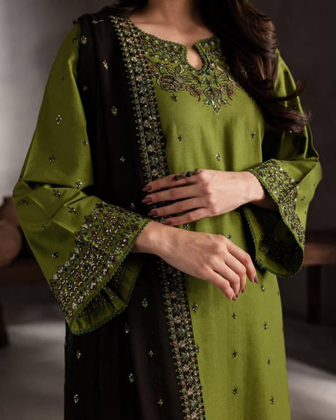 14 August Batik 3Pc embroidery 🇵🇰