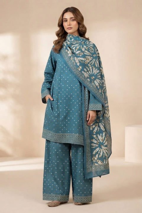 Bin Saeed Unstitch - 3pc Printed lawn