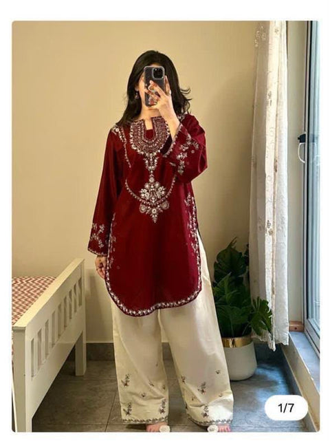 Silk Farshi Shalwar 2pc