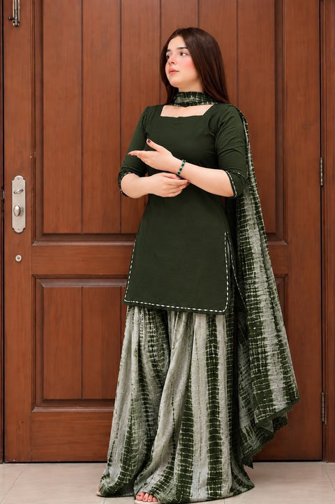 14 August Tie n Dye lawn 3pc 🇵🇰